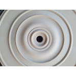 Розетка гіпсова гладка, в класичному стилі р-62 Ø750