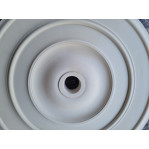 Розетка гіпсова гладка, в класичному стилі р-63 Ø650