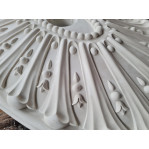 Розетка гіпсова в класичному стилі овальної форми р-67  625х425