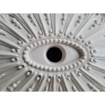 Розетка гіпсова в класичному стилі овальної форми р-67  625х425