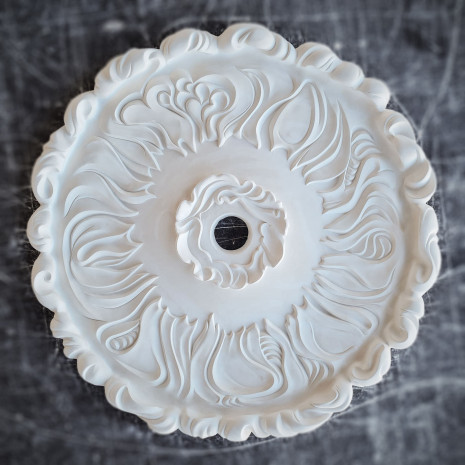 Розетка стельова з гіпсу в стилі модерн р-69 Ø800