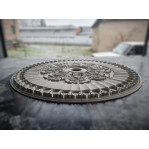 Розетка гіпсова в класичному з візерунком р-74 Ø1100