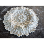 Розетка гіпсова декоративна у вигляді квітки р-76 Ø205