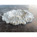 Розетка гіпсова декоративна у вигляді квітки р-76 Ø205