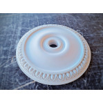 Розетка гіпсова в класичному стилі з іонікою по обідку р-79 Ø350