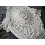 Розетка гіпсова у класичному стилі у формі ромба р-81  600х340