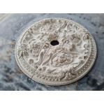 Розетка гіпсова з об'ємним насиченим малюнком р-84 Ø990