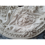 Розетка гіпсова з об'ємним насиченим малюнком р-84 Ø990