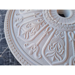 Розетка гіпсова у східному стилі з різьбленим візерунком р-85 Ø650