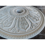Розетка гіпсова у східному стилі з різьбленим візерунком р-87 Ø400