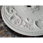 Розетка гіпсова з витонченим квітковим орнаментом р-94 Ø870