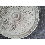 Розетка гіпсова в класичному стилі з квітковими елементами р-96 Ø825