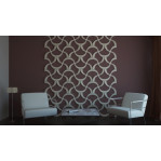 3D панель БУМЕРАНГ 400х400 мм