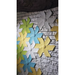 3D панель "Petal" 452х29 мм