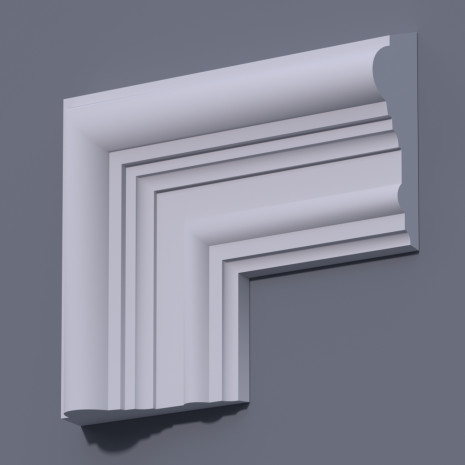 Фасадний молдинг (наличник) ФМ 24 (h 150)