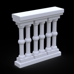 Балюстрада з бетону Бб-4 h960 мм.