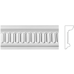 Карниз з гіпсу к-113 h125х45мм