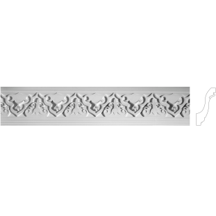Карниз из гипса к-164 h180х95мм