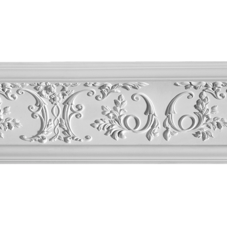Карниз из гипса к-184 h160х130мм