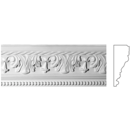 Карниз з гіпсу к-196 h103х32мм