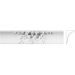 Карниз з гіпсу к-207 h95х110мм