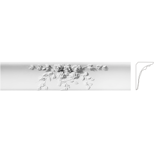 Карниз з гіпсу к-207 h95х110мм