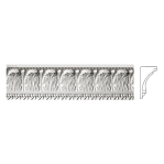 Карниз з гіпсу к-240 h167х85мм