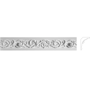 Карниз з гіпсу к-264 h137х79мм