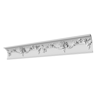Карниз из гипса к-124 h220х110мм