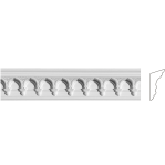 Карниз з гіпсу к-14 б h60х40мм