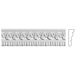 Карниз з гіпсу к-17 h81х21мм