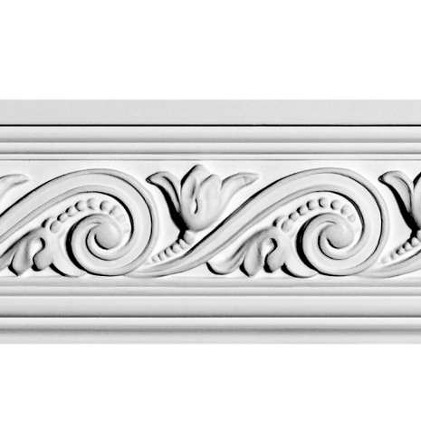 Карниз з гіпсу к-29 h70х23мм