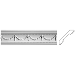 Карниз з гіпсу к-43 h86х86мм