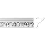 Карниз з гіпсу к-46а h110х100мм