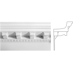Карниз из гипса к-47 h352х250мм