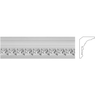 Карниз з гіпсу к-51 h130х85мм