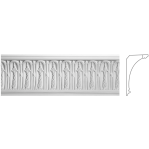 Карниз з гіпсу к-6 h182х105мм