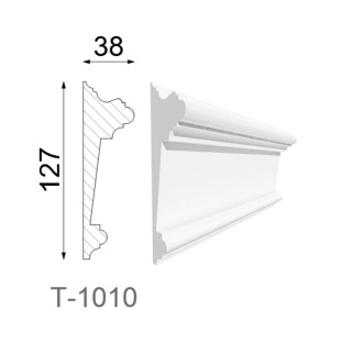 Тяга, молдинг з гіпсу т-1010