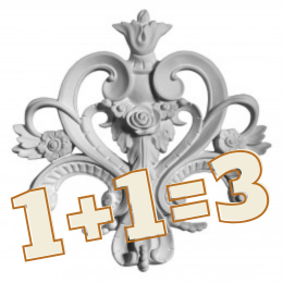 Середники з гіпсу