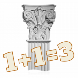 Пілястри з гіпсу