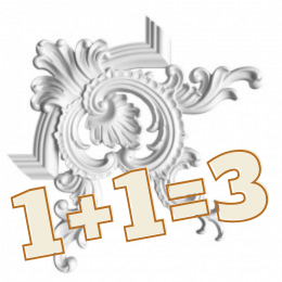 Декоративні куточки з гіпсу