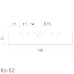 Пілястра з гіпсу ка-82