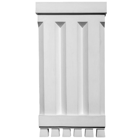 Кронштейн з гіпсу кн-39 305х158х20