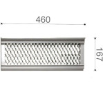 Гіпсова вентиляційна решітка ПЛ-10