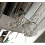 Карниз з гіпсу к-125 h185х185мм