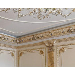 Карниз з гіпсу к-322 h200х130 мм