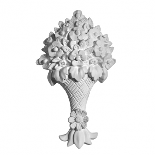 Ліпнина середник із гіпсу з-225 h159мм