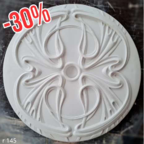 Розетка гіпсова в стилі модерн р-145 Ø645