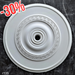 Розетка гіпсова в грецькому стилі з міандром р-135 Ø750