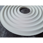 Розетка гіпсова гладка у сучасному стилі р-1009 Ø560